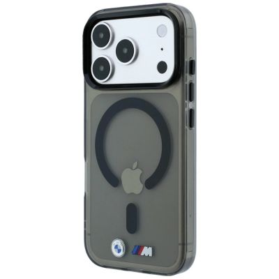 2. Etui BMW M IML Glossy Metal Logo & Trims MagSafe na iPhone 18 Pro Max / 17 Pro Max - czarne