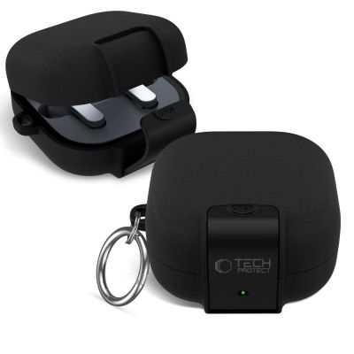11. Etui Tech-Protect Slim Hook na Samsung Galaxy Buds 4 / 4 Pro - czarne