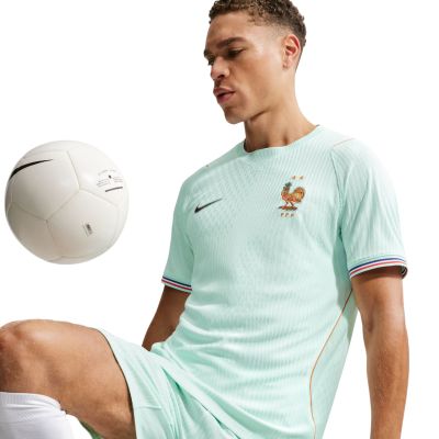 7. Koszulka męska Nike France Match 2026/27 miętowa IB5200 394