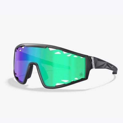 2. SUPACAZ Okulary GALACTIC Czarny mat, Aurora Lazer