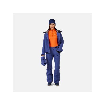 2. Bluza damska ROSSIGNOL W Blackside Mix HZ Fleece pomarańczowa