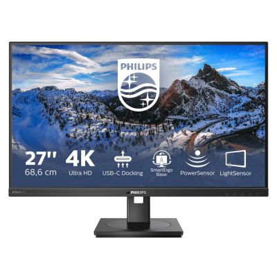 8. Monitor LCD Philips 279P1/00 27" 4K UHD IPS 16:9 Black 4ms 350cd/m2 Audio out HDMI ports quantity 2
