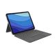 2. Logitech Combo Touch QWERTZ Niemiecki Smart Connector Szary