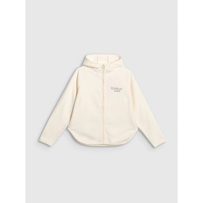 8. Polar loose z kapturem dziewczęcy 4F 4FJRAW25TFLEF444-11S