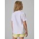 2. T-shirt bawełniany dziewczęcy 4F 4FJRSS26TTSHF3913-10S