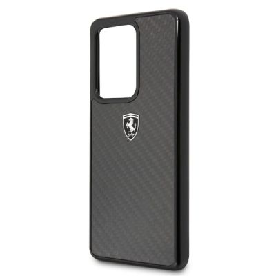5. Etui Ferrari Carbon Heritage na Samsung Galaxy S20 Ultra - czarne
