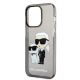 6. Etui Karl Lagerfeld Glitter Karl&Choupette na iPhone 14 Pro Max - czarne