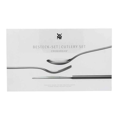 7. WMF Denver Zestaw sztućców 30 szt. Stal nierdzewna