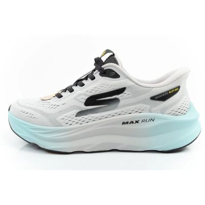 2. Skechers buty sportowe sneakersy męskie Max Run białe SLIP-INS