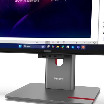 12. Lenovo ThinkVision P40WD-40 monitor komputerowy 100,8 cm (39.7") 5120 x 2160 px LCD Czarny
