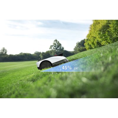 23. Ecovacs GOAT O1200 LiDAR PRO EU Kosiarka robot Bateria Czarny, Biały