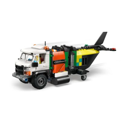 17. LEGO City 60505 Samolot, wóz serwisowy i poduszkowiec