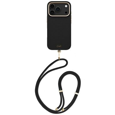 Etui UNIQ Coehl Mirelle Magnetic Charging na iPhone 17 Pro - czarne