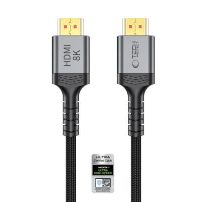 4. Kabel Tech-Protect UltraBoost HDMI 2.1 4K 120HZ / 8K 60HZ 300 cm - czarny