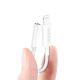 2. Dudao adapter audio przejściówka do słuchawek z Lightning na mini jack 3,5 mm biały (L16i white)