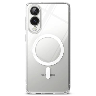 3. Etui Ringke Fusion Magnetic MagSafe na Samsung Galaxy S25 Edge - przezroczyste