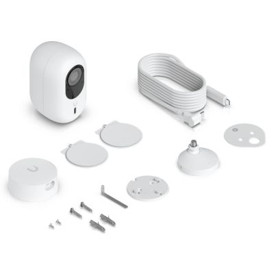 14. Kamera Ubiquti UniFi G6 Instant White (UVC-G6-INS-W) 8MP 3840 x 2160 (16:9) IPX5 IK04 7W