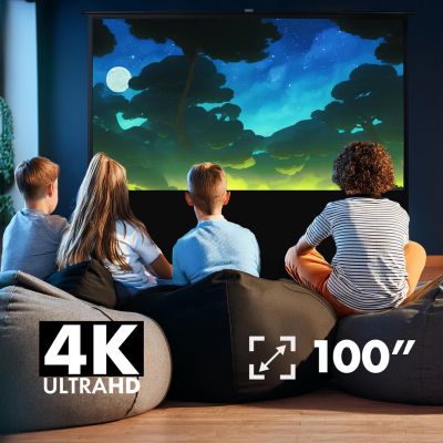 7. MACLEAN PRZENOŚNY EKRAN PROJEKCYJNY, KOMPAKTOWY, PODŁOGOWY, 100", 16:10 MC-213