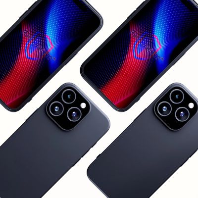 4. Etui 3mk Matt Case Pro na Apple iPhone 15 Pro - czarne matowe