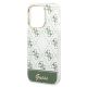 6. Etui Guess 4G Pattern Script na iPhone 14 Pro Max - khaki