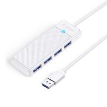 Hub USB Orico PAPW4A-U3 4-portowy 4x USB-A 3.0 1 m - biały