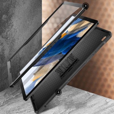 3. Etui Supcase Unicorn Beetle Pro na Samsung Galaxy Tab A9+ 11.0 X210 / X215 / X216 - czarne