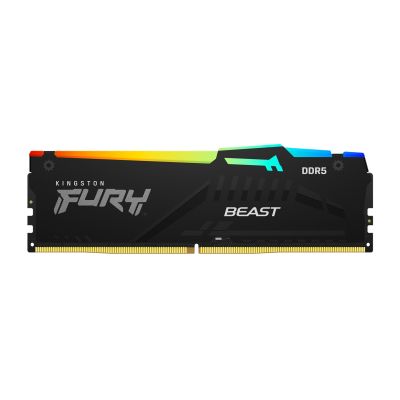 16. Kingston Technology FURY Beast RGB moduł pamięci 32 GB 2 x 16 GB DDR5 5200 MT/s