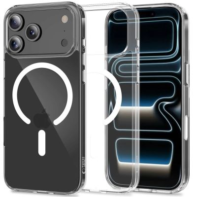 2. Etui Tech-Protect Flexair Hybrid CC MagSafe na iPhone 17 Pro - przezroczyste