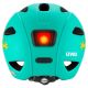 5. Kask rowerowy dziecięcy uvex oyo style monster lagoon matt 50-54