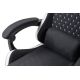 11. TACENS MARS MGC-X FABRIC Black/White - fotel gamingowy