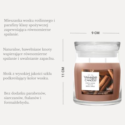2. Świeca średnia CINNAMON STICK YANKEE