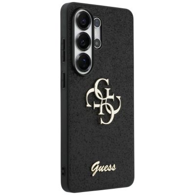 4. Etui Guess Fixed Glitter Big 4G Metal Logo do Samsung Galaxy S26 Ultra - czarne