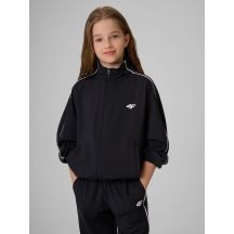 Bluza sportowa loose bez kaptura dziewczęca 4F 4FJRSS26TSWSF3057-20S