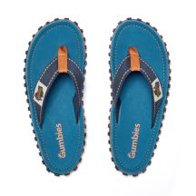Gumbies japonki unisex ISLANDER FLIP-FLOP TRICOLOR BLUE