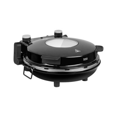 15. Piec do pizzy TEESA SUPREME, 1200W, 32cm, okienko, wyjmowany kamień