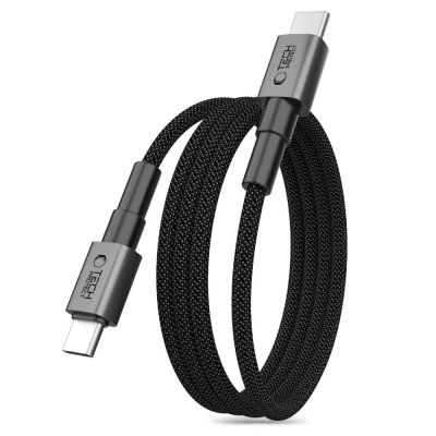 Kabel Tech-Protect Ultraboost DNA MagTwist USB-C PD 100W / 5A 200 cm - szary
