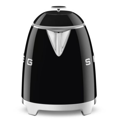 30. Czajnik SMEG mini 0,8L czarny Schwarz (KLF05BLEU)