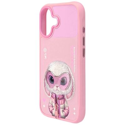 5. Etui Nimmy Cool&Cute 2.0 Rabbit na iPhone 17 - różowe