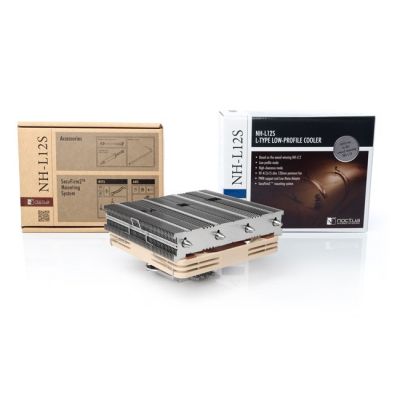 3. Chłodzenie CPU NOCTUA NH-L12S  Low Profile