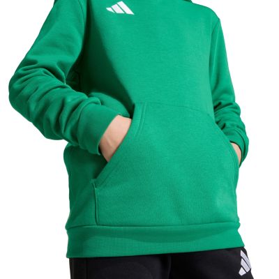7. Bluza dla dzieci adidas Entrada 26 Hoody zielona JZ6563