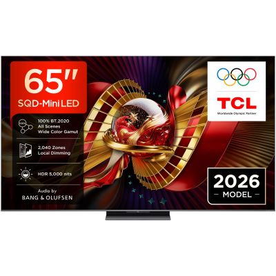 2. TCL C8L 65C8L Telewizor 165,1 cm (65") 4K Ultra HD Smart TV Wi-Fi Czarny 6000 cd/m2