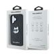 8. Etui Karl Lagerfeld Monogram Choupette Head Pin na iPhone 16 - czarne