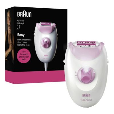 2. Braun Silk-épil 3 Silk-epil 3-000 20 pęset(y) Różowy