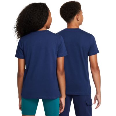 2. Koszulka dla dzieci Nike Sportswear granatowa FZ5177 410