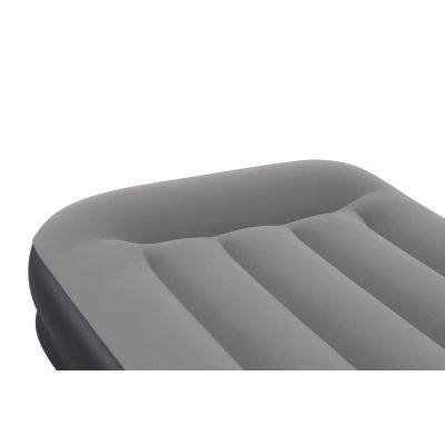 16. Bestway 671BT dmuchany materac Pojedynczy materac Czarny, Szary Unisex