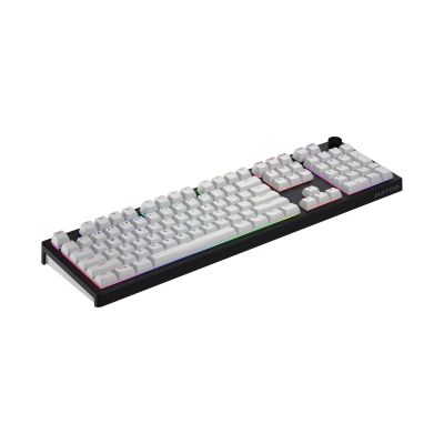 4. HATOR Skyfall Wireless 100 klawiatura Gaming USB + RF Wireless + Bluetooth QWERTY US English Czarny, Biały