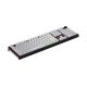 4. HATOR Skyfall Wireless 100 klawiatura Gaming USB + RF Wireless + Bluetooth QWERTY US English Czarny, Biały