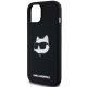 6. Etui Karl Lagerfeld Silicone Choupette Head MagSafe na iPhone 15 Plus / 14 Plus - czarne