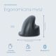 14. R-Go Tools Mysz pionowa R-Go HE Basic, mysz ergonomiczna, rozmiar medium (długość dłoni 165-185 mm), dla leworęcznych, Bluetooth