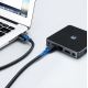 7. Ugreen kabel przewód USB 2.0 (męski) - USB 2.0 (męski) 1 m czarny (US128 10309)